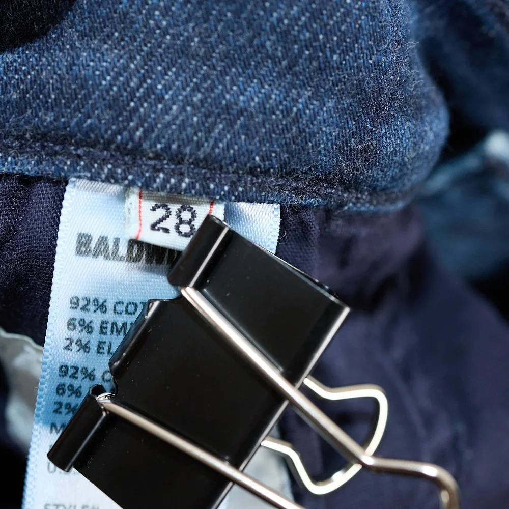 Baldwin Sophia Mid Rise Skinny Jeans Dark Wash Blue Denim Size 28 202012DUSK - Picture 9 of 12